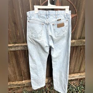 Wrangler Light Blue Bootcut Jeans